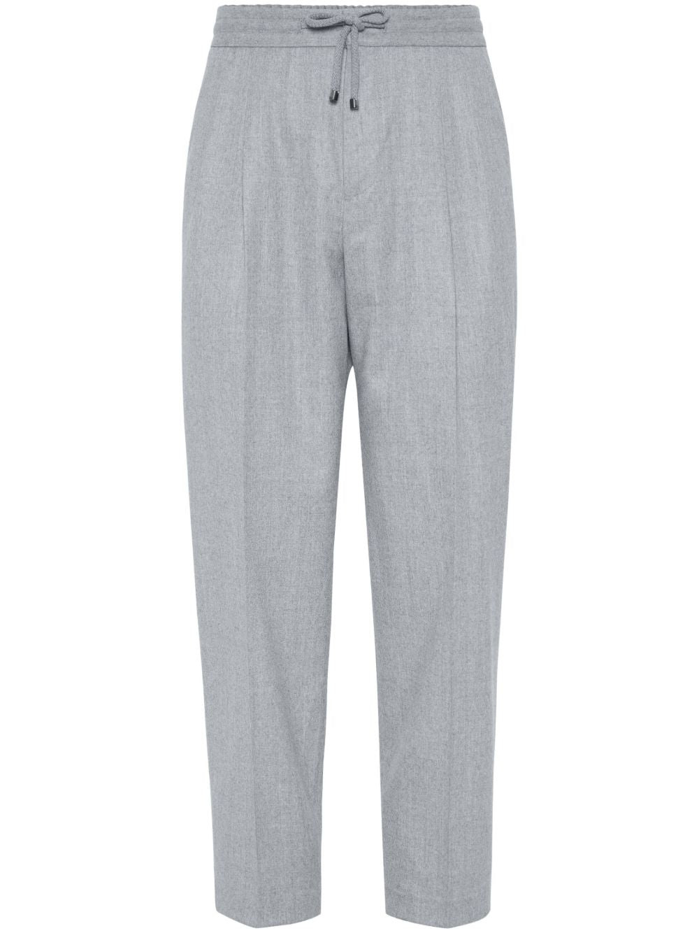 Brunello Cucinelli Trousers Light Grey - 1