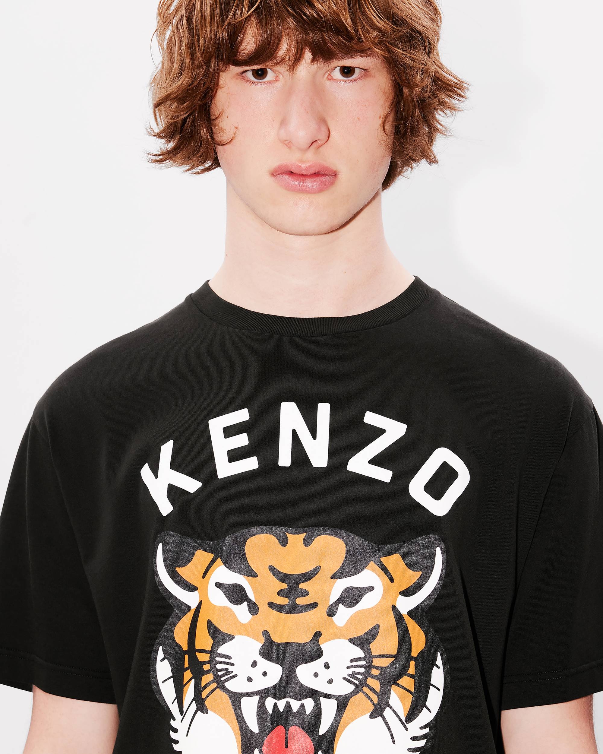 'KENZO Lucky Tiger' oversized genderless T-shirt - 10