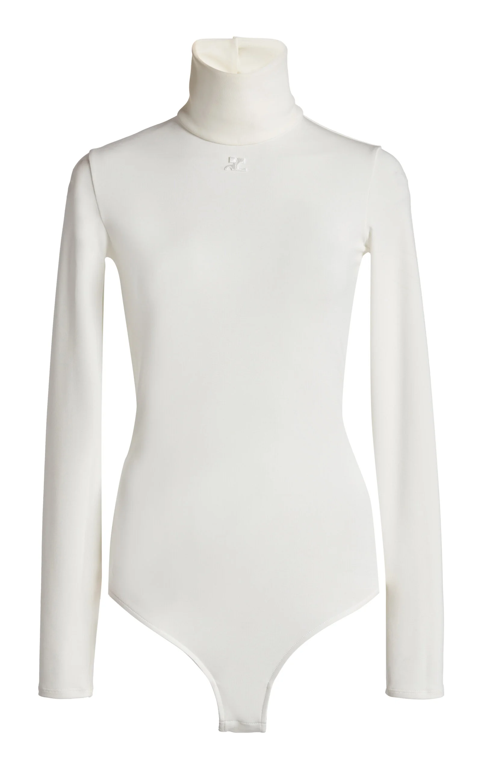Mockneck Jersey Bodysuit - 1