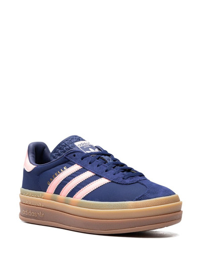 adidas Gazelle Bold "Dark Blue/Pink Spark" sneakers outlook