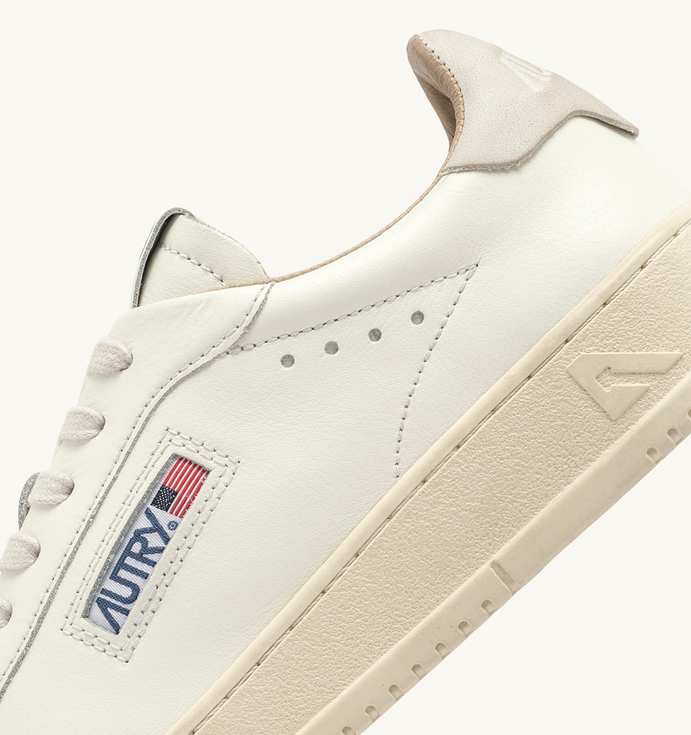 DALLAS LOW SNEAKERS IN WHITE LEATHER - 6