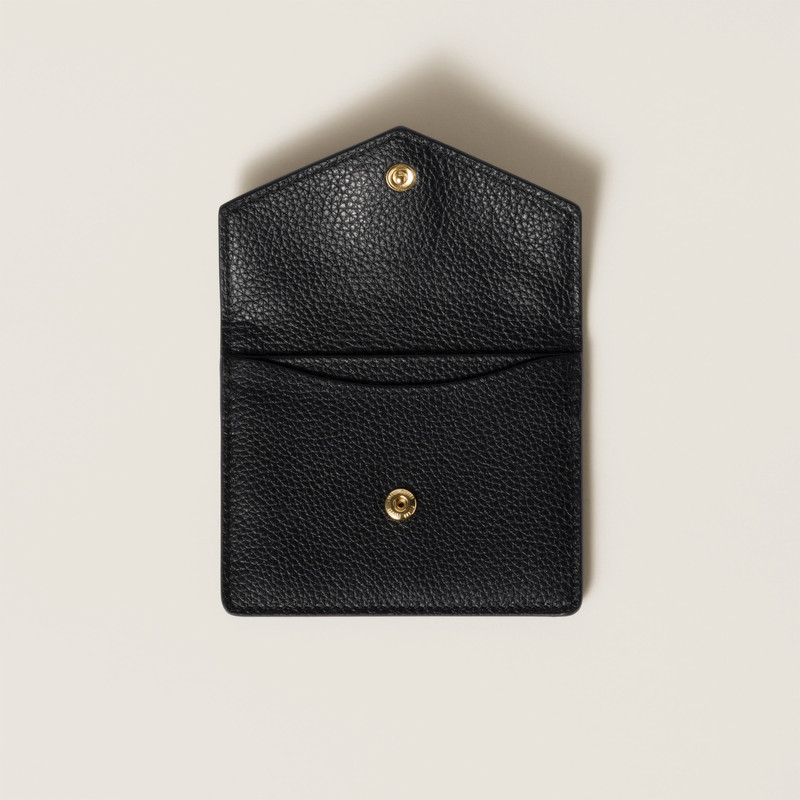 Miu Miu Leather card holder outlook