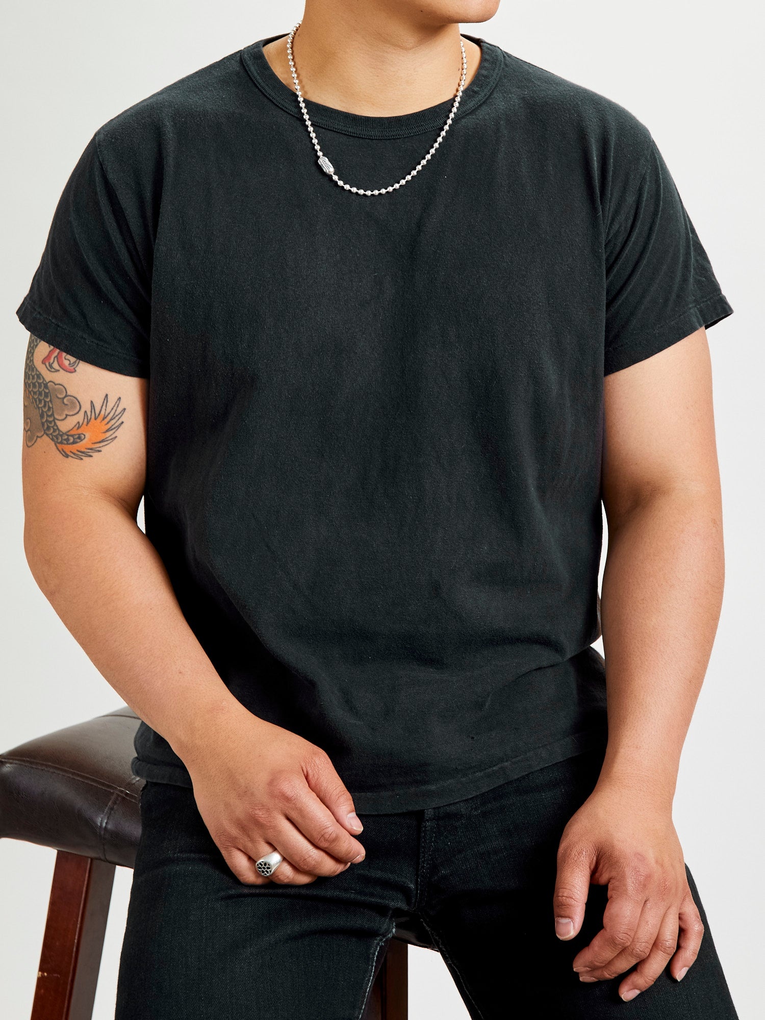 Desert Sessions Poplock Ball Chain Necklace in Sterling Silver - 6