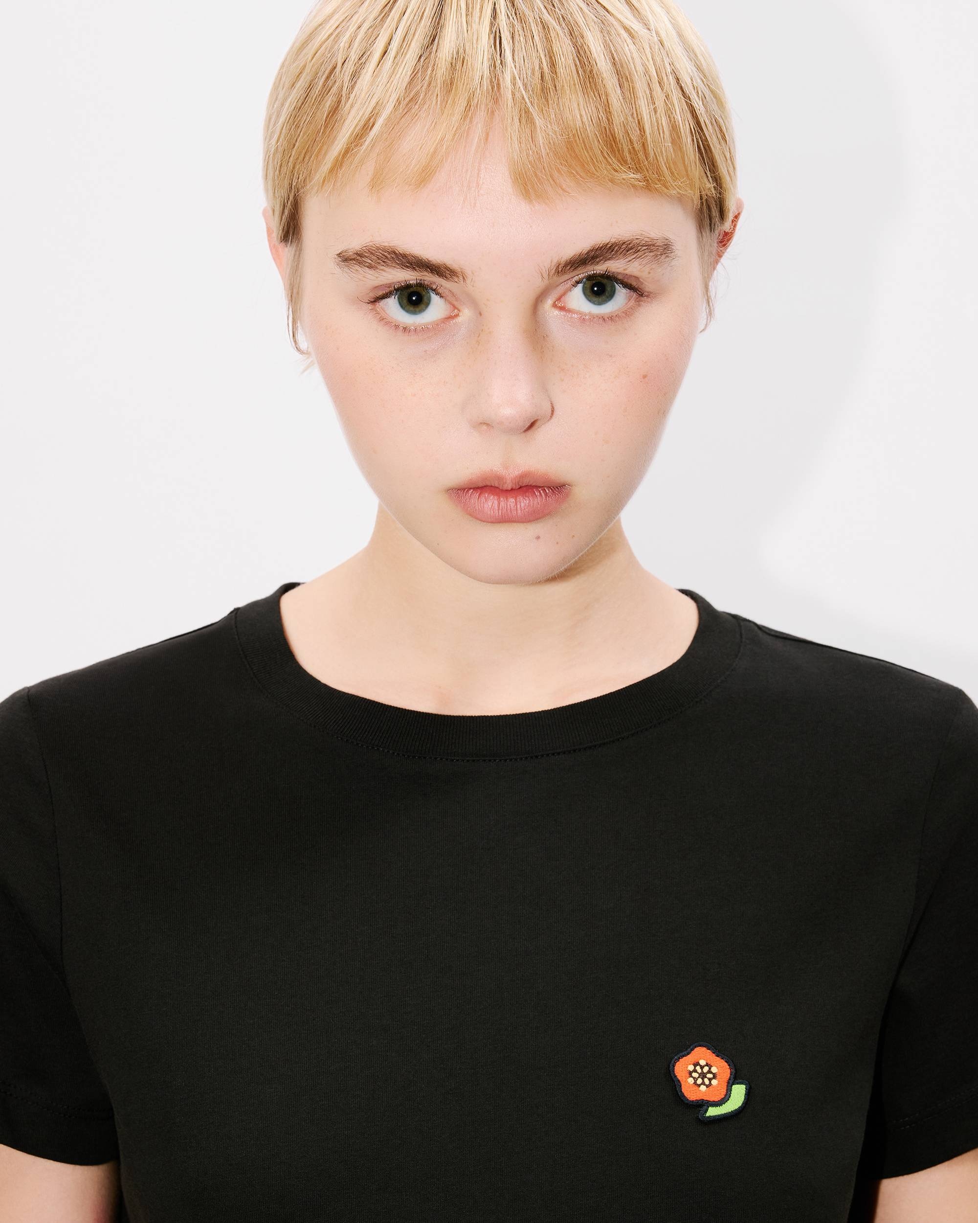 'KENZO Pop' embroidered cotton T-shirt - 6