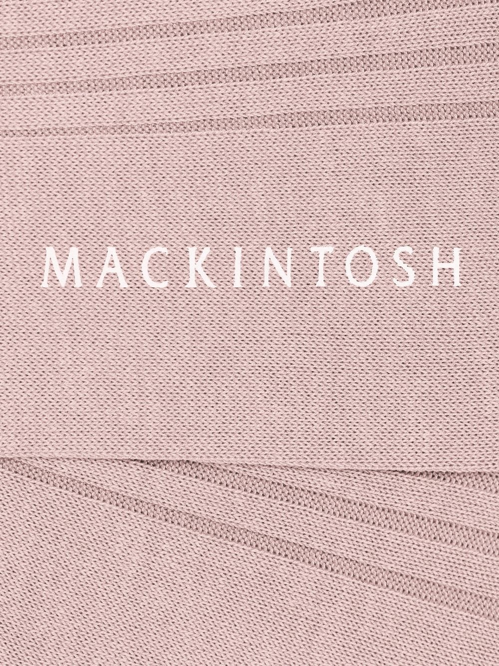 DUSKY PINK FIL D'ECOSSE 5X3 RIBBED SOCKS - 2