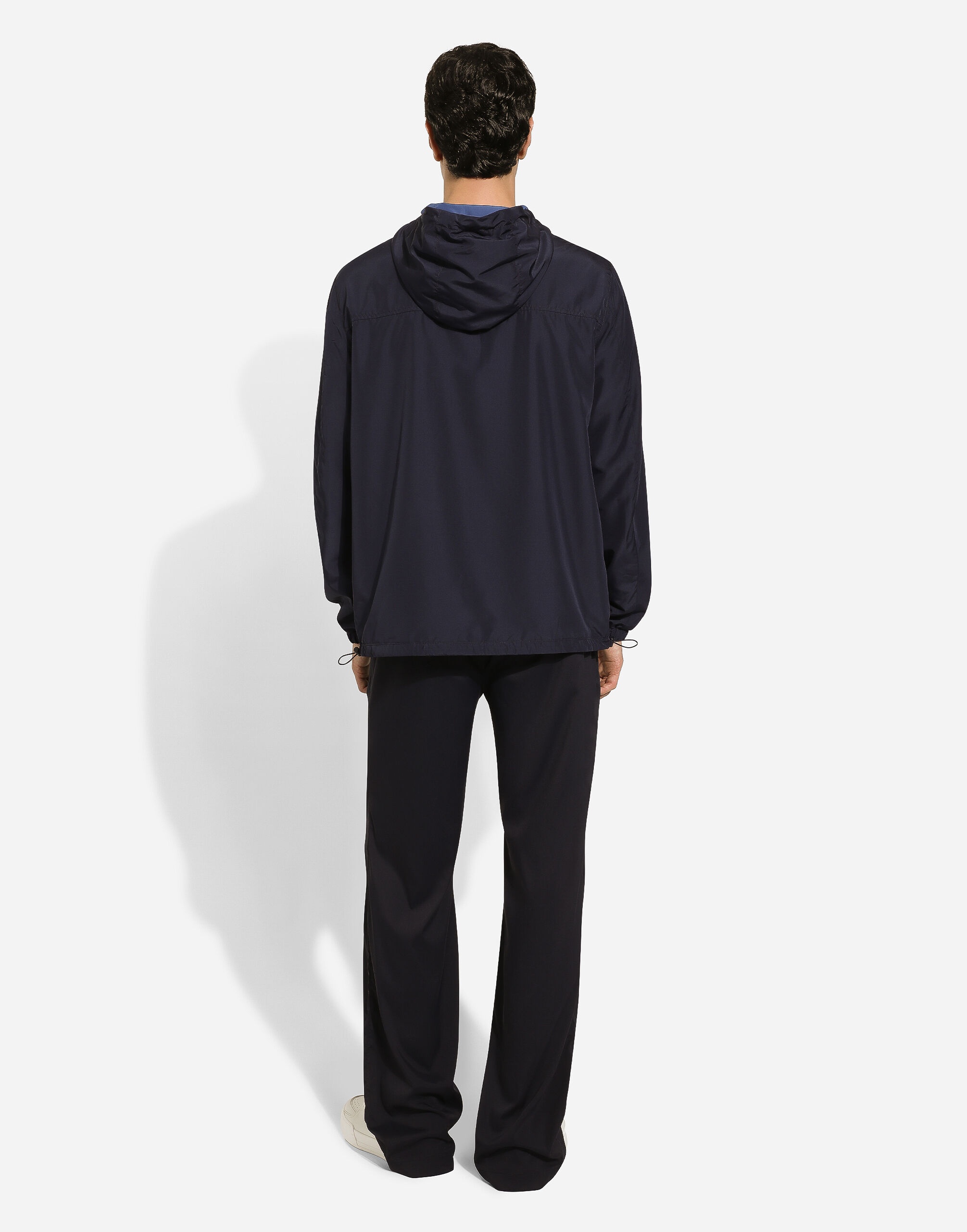 Reversible jacket with hood and logo - 3