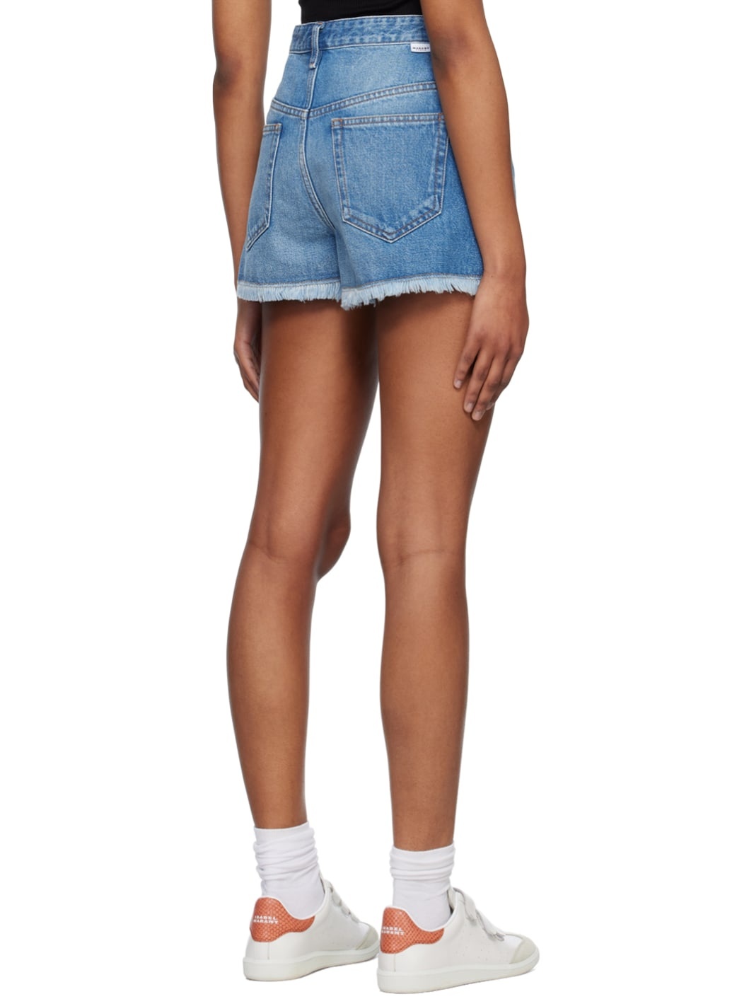 Blue Lesia Denim Shorts - 3