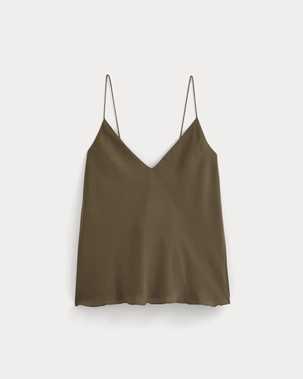 THE TIE BACK CAMI IN WASHABLE SILK - 1