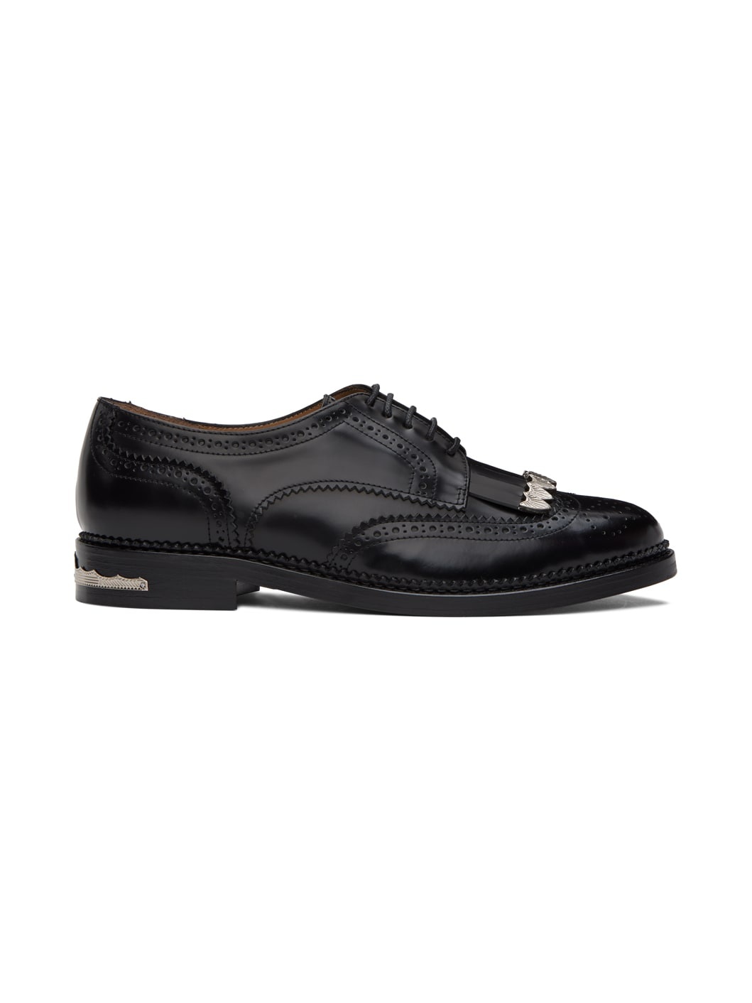 Black Polido Derbys - 1