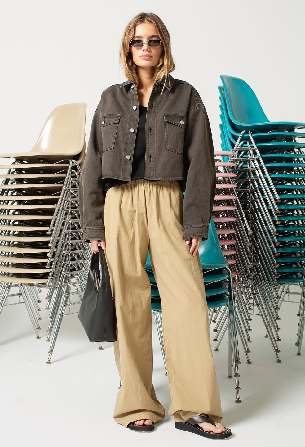 LEISURE POPLIN PANT - 2