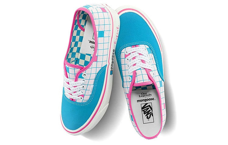 Vans Vans Our Legends x Authentic 44 DX 'Mongoose - Turquoise Pink Checkerboard' VN0A7Q5CFZP outlook