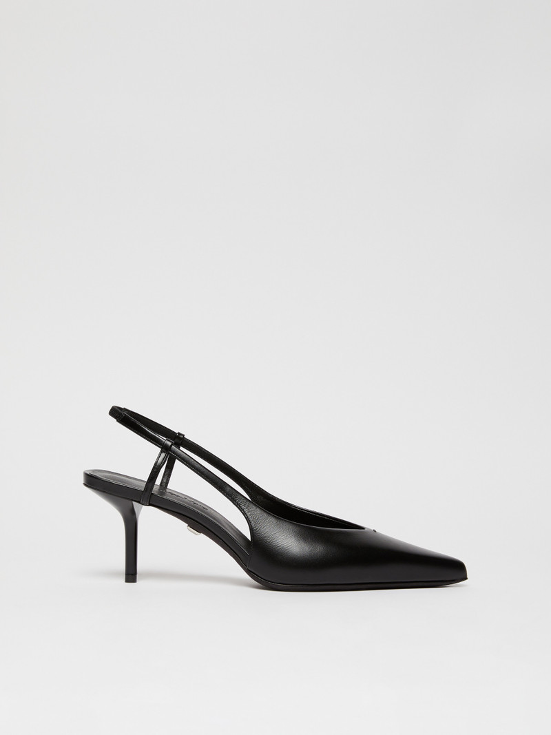 MMSLINGCALF 소개 가죽 slingback 하이힐 1