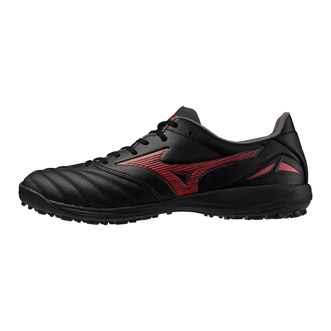 Morelia Neo IV Pro All Surface Turf Soccer Shoe, Black/Red - 1