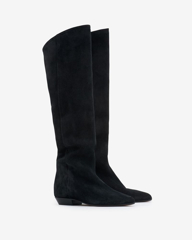 SKARLET SUEDE LEATHER BOOTS - 3
