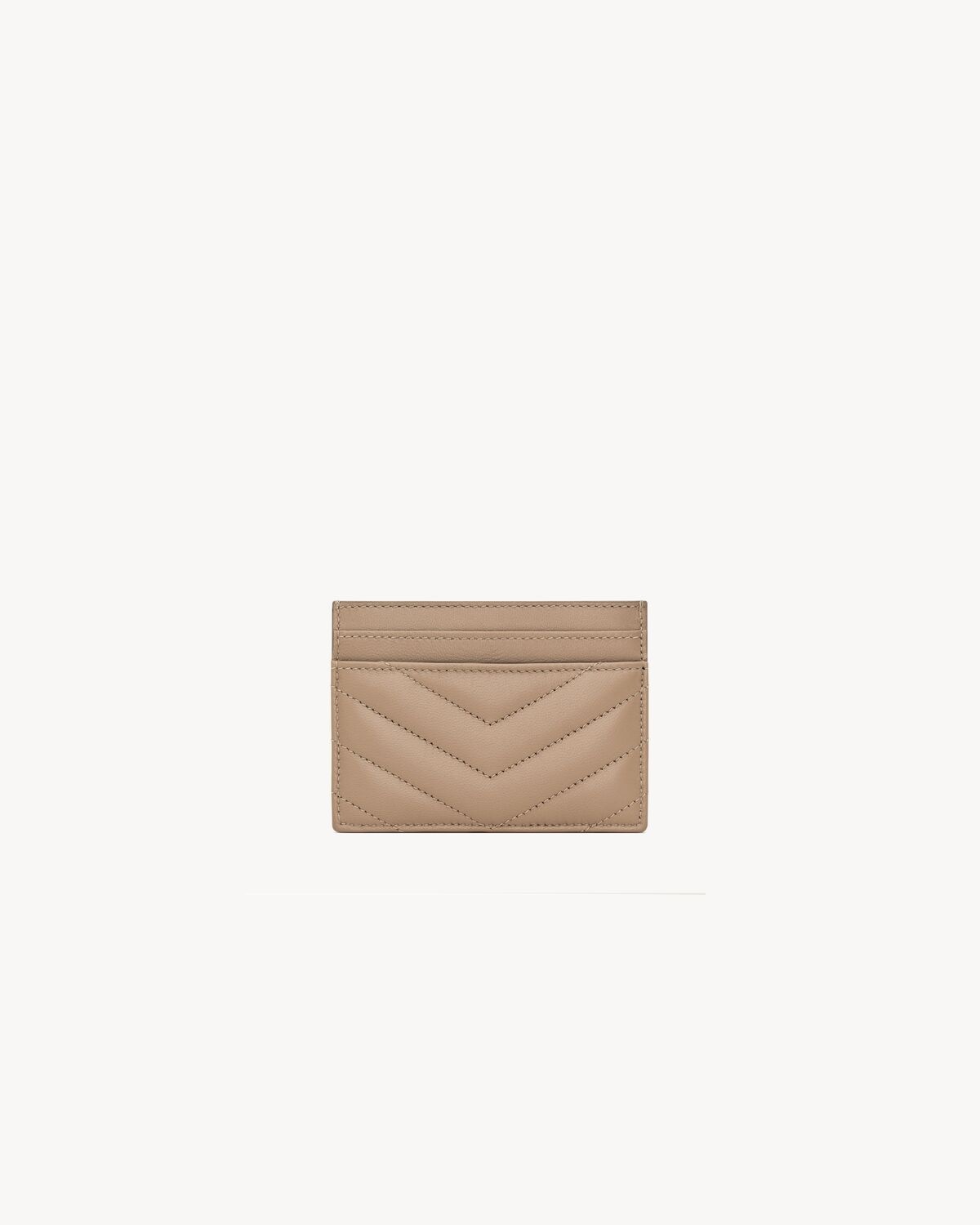 CASSANDRE MATELASSÉ CARD CASE IN LAMBSKIN - 2
