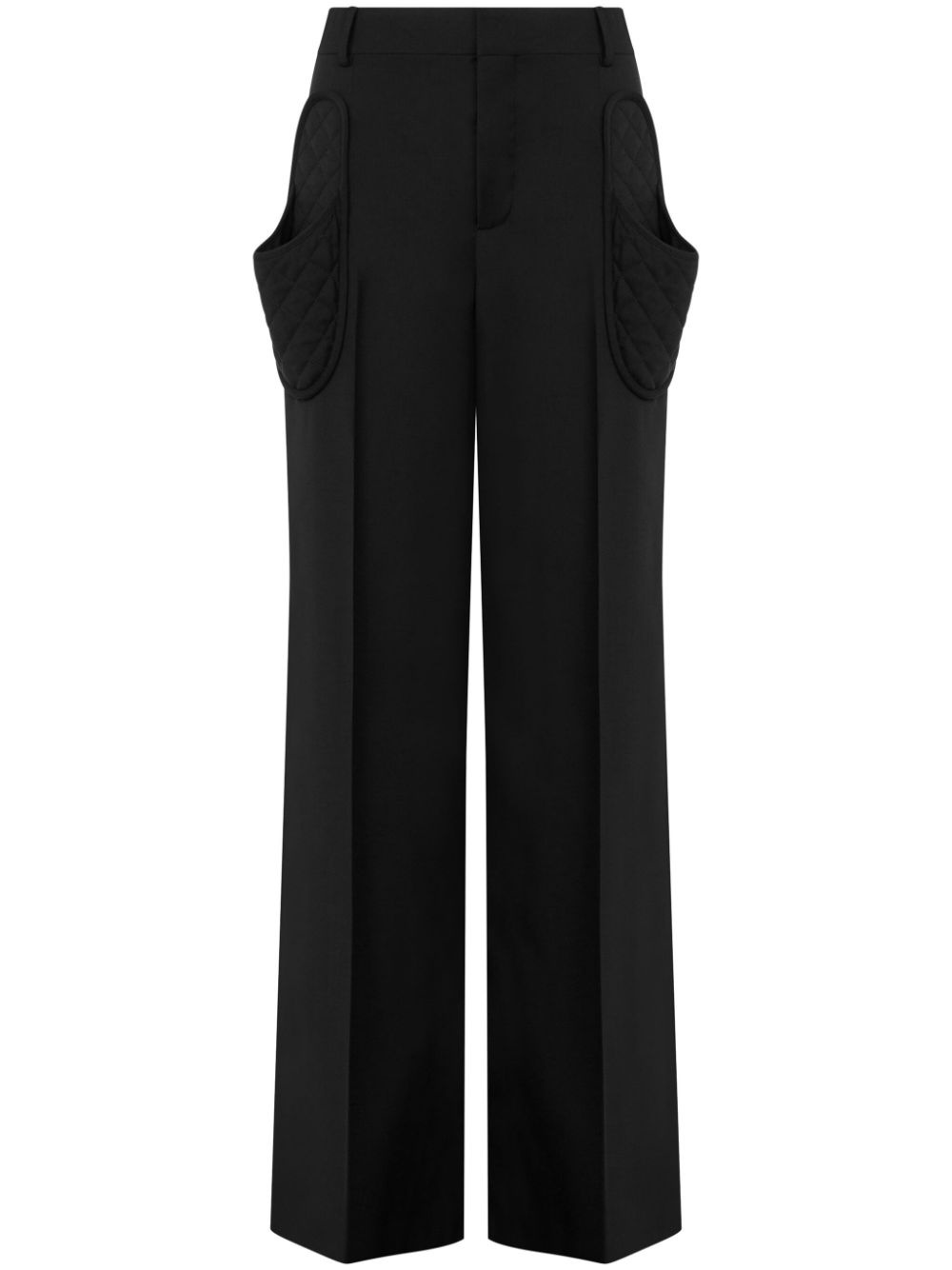 straight-leg trousers - 1