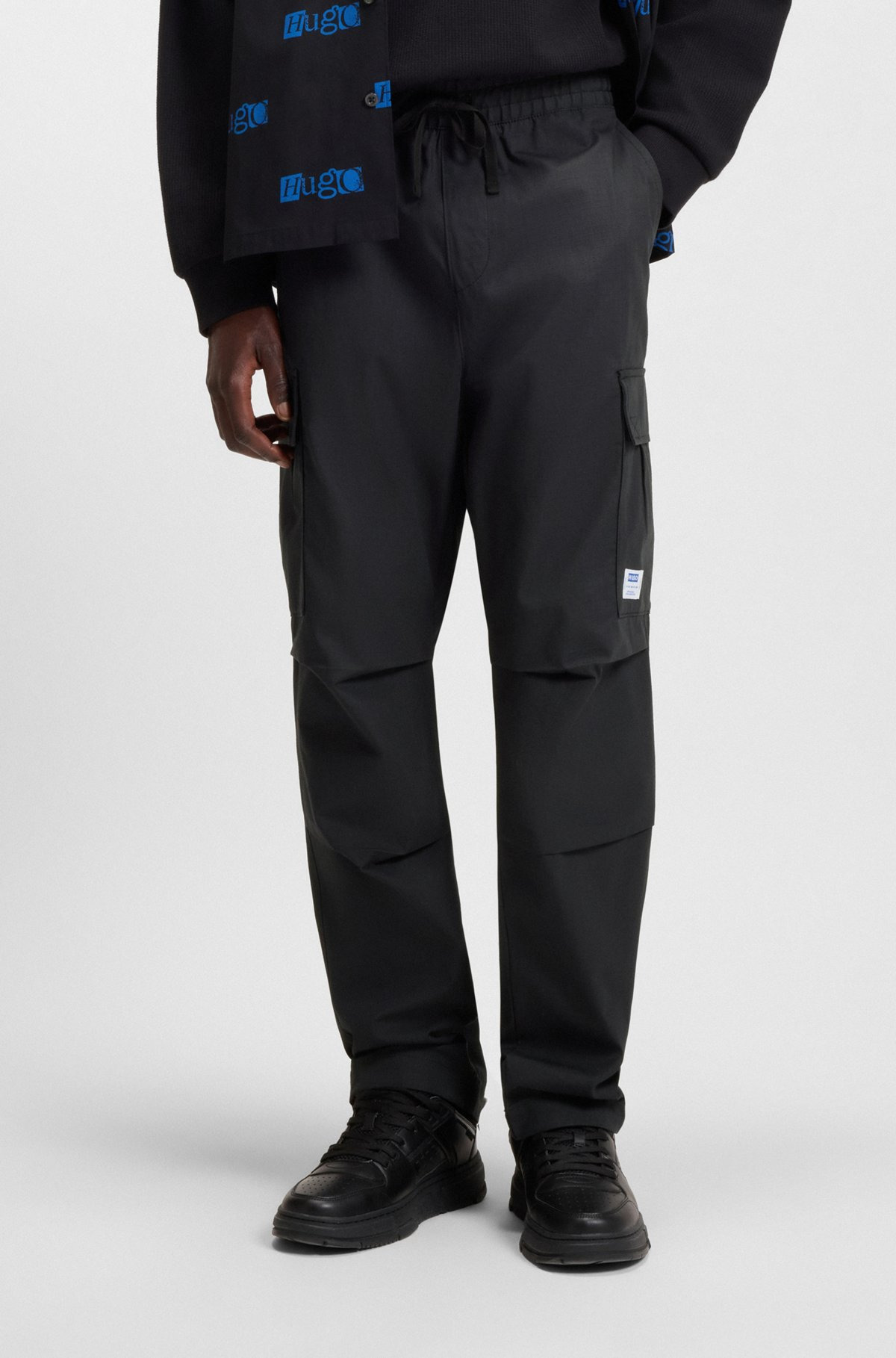 RELAXED-FIT CARGO TROUSERS IN RIPSTOP COTTON - 2