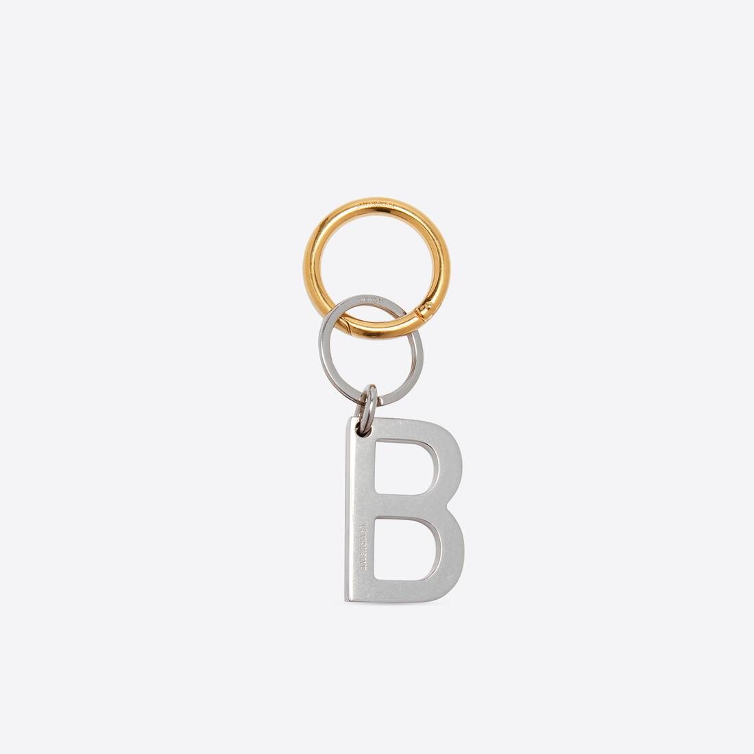 B Chain Keychain in Silver/gold - 1