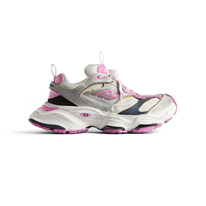 Women's Cargo Sneaker in Grey/white/pink - 1