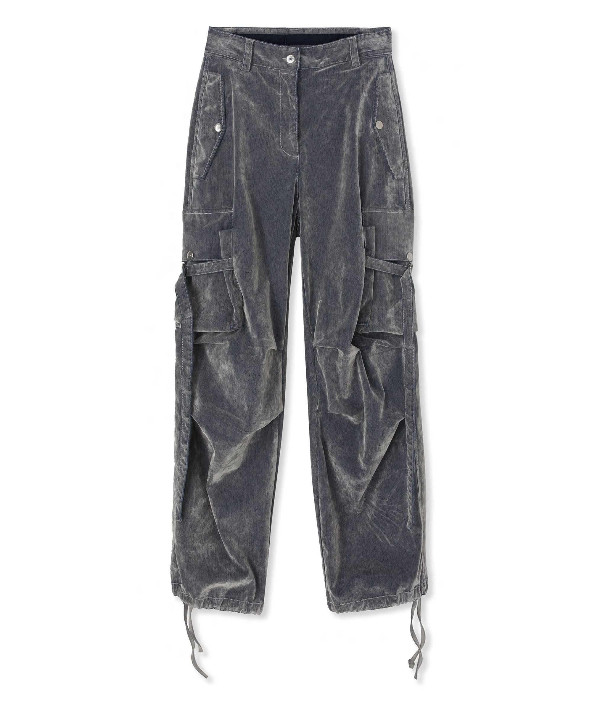 Cargo trousers with "Flock Denim" workmanship - 1