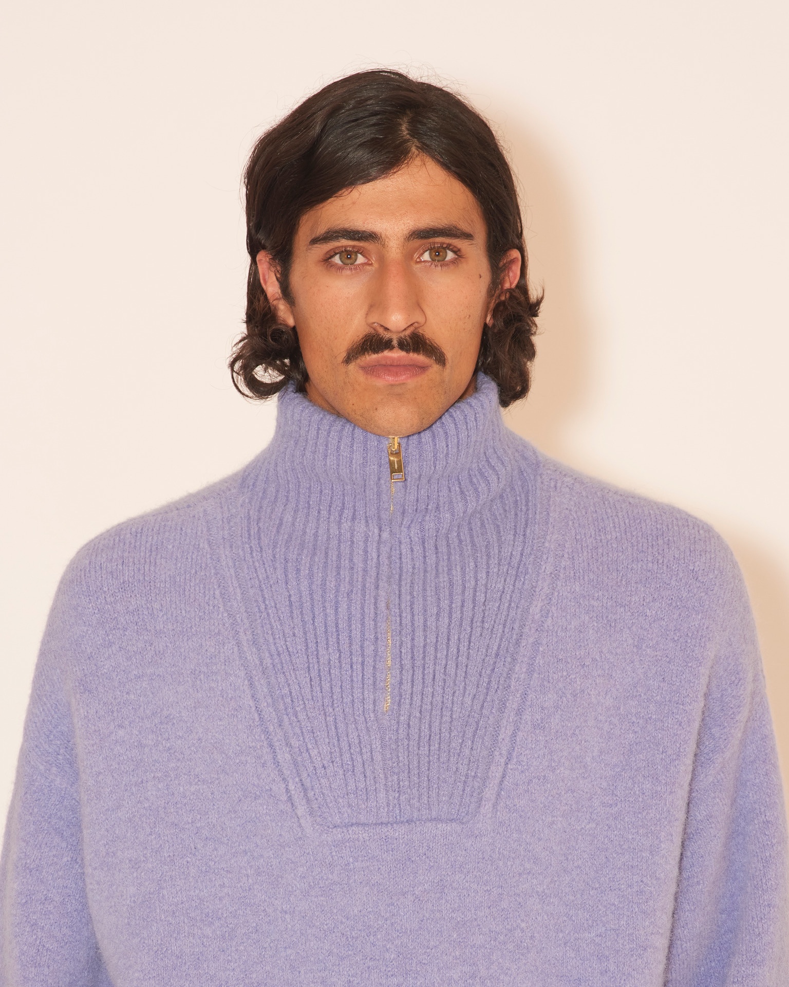 DUSCO - Funnel neck jumper - Lilac - 6