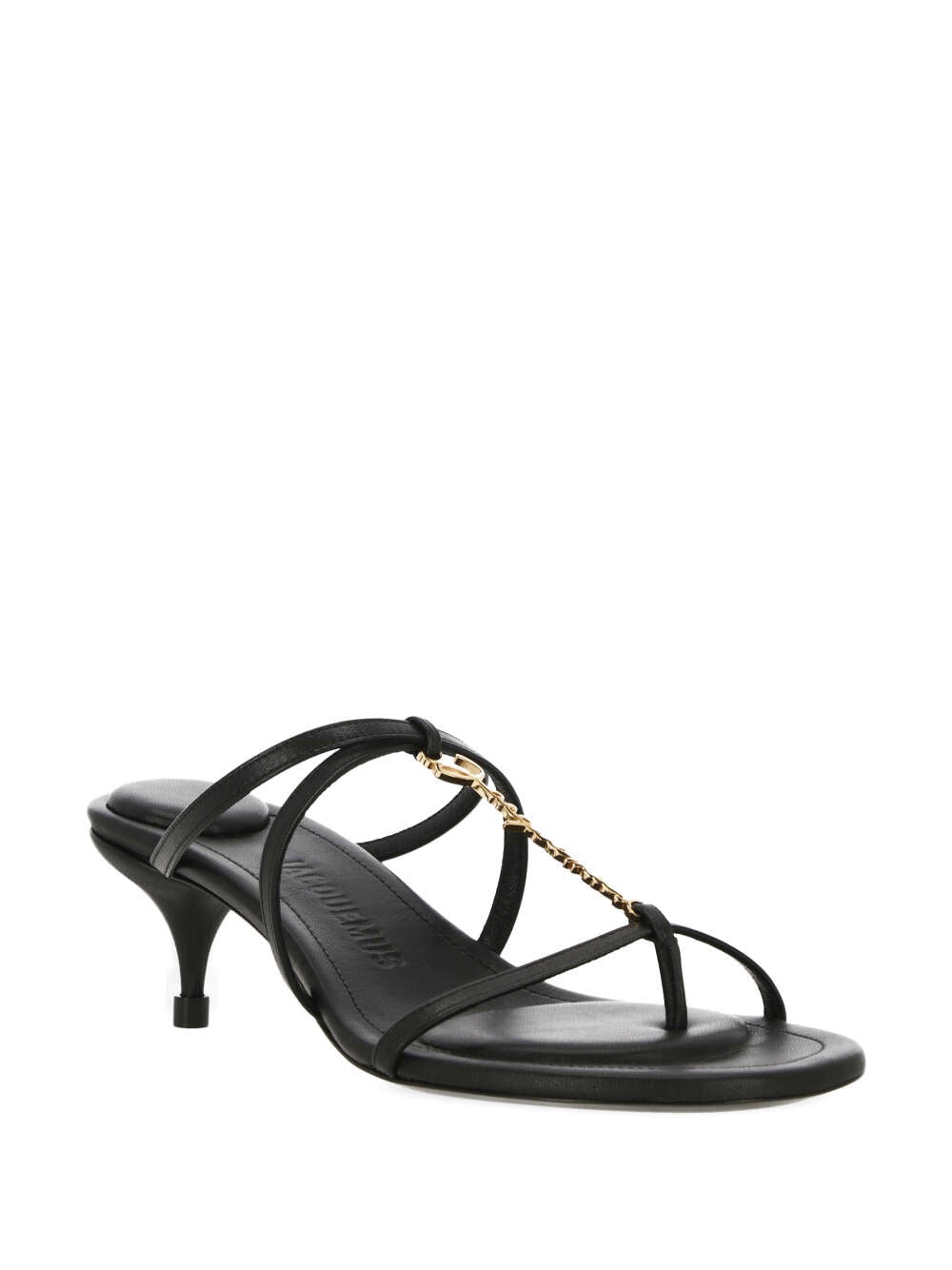 Jacquemus Woman Black Sandal 241 Fo083 - 2