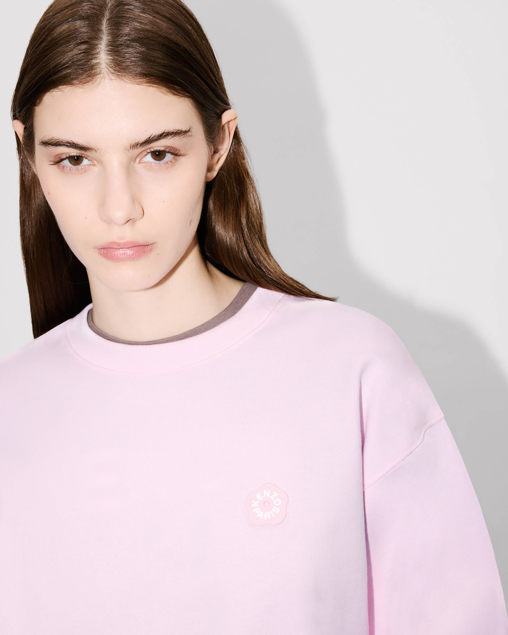 'Boke Flower 2.0' embroidered sweatshirt in cotton - 6
