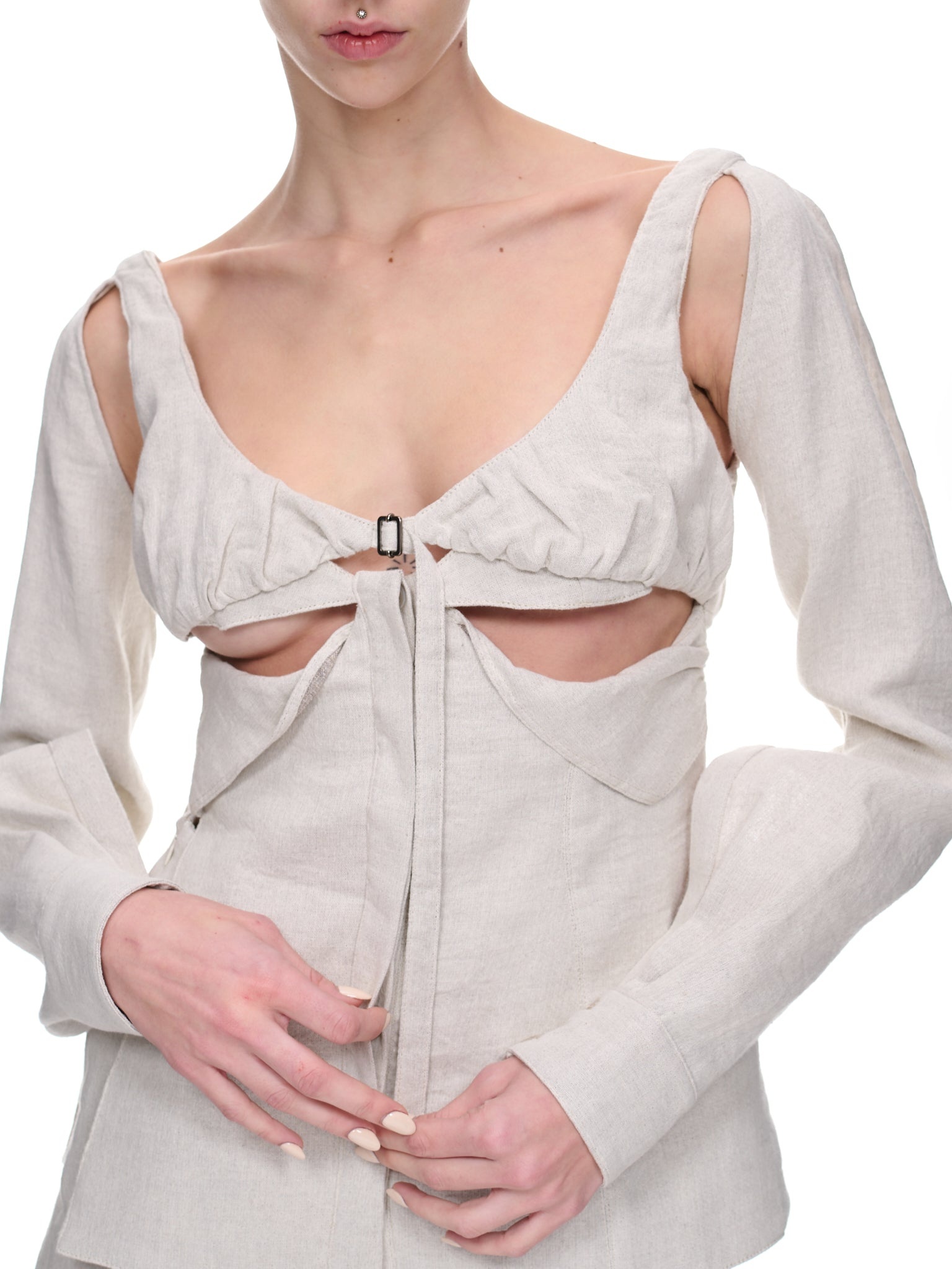 Cut-Out Chemise - 5