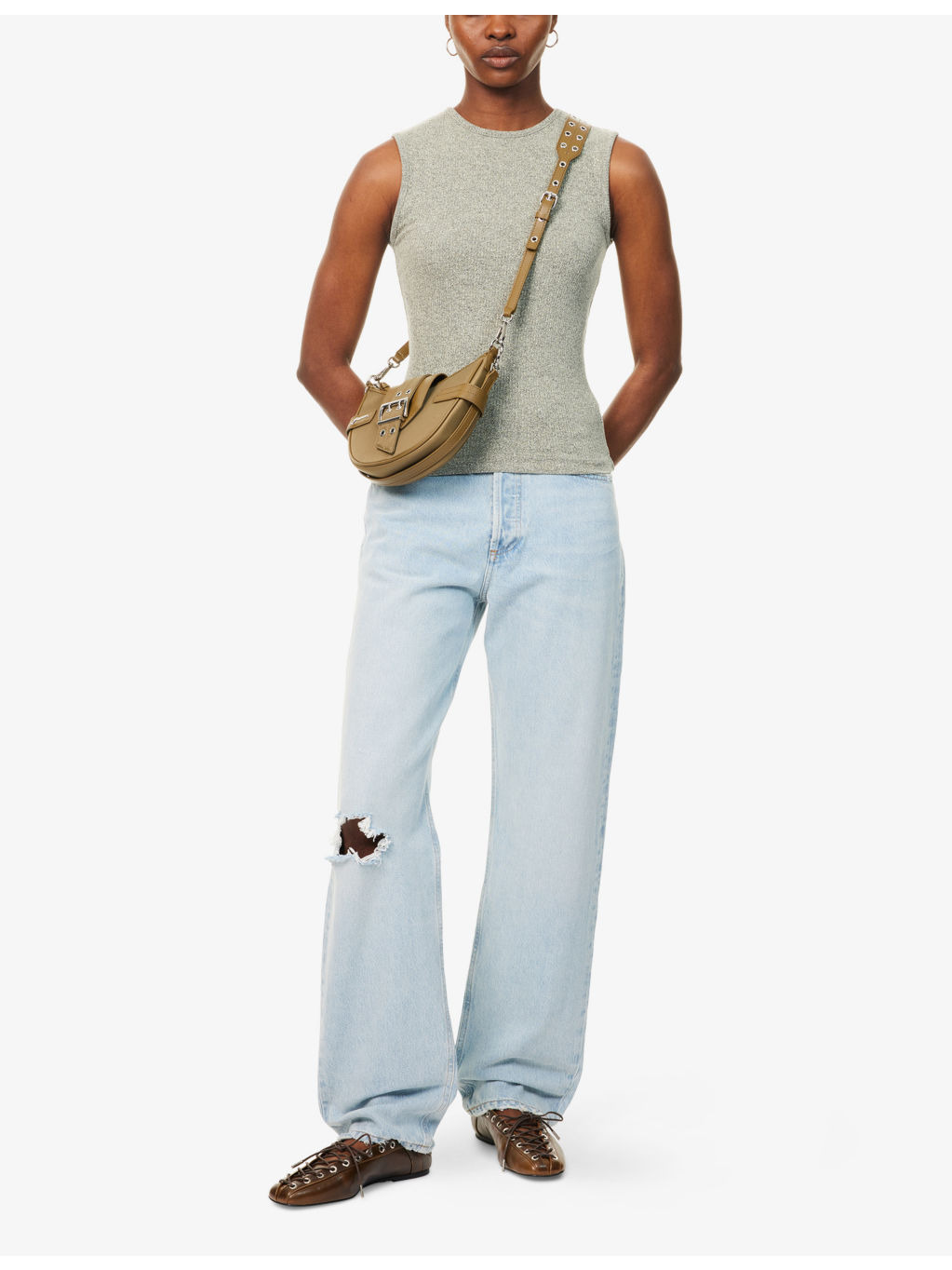 Kelly Jean Straight-Leg Denim Jeans - 2