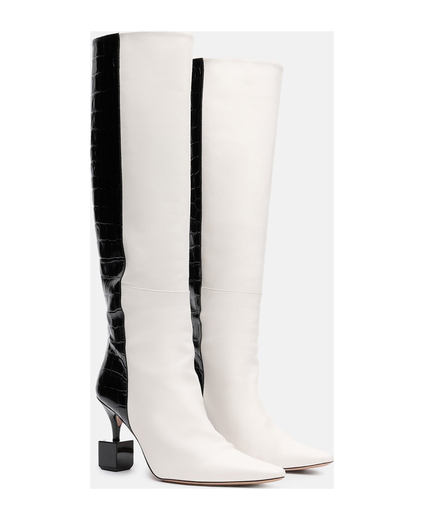 Les Bottes Bisou Leather Boots - 2