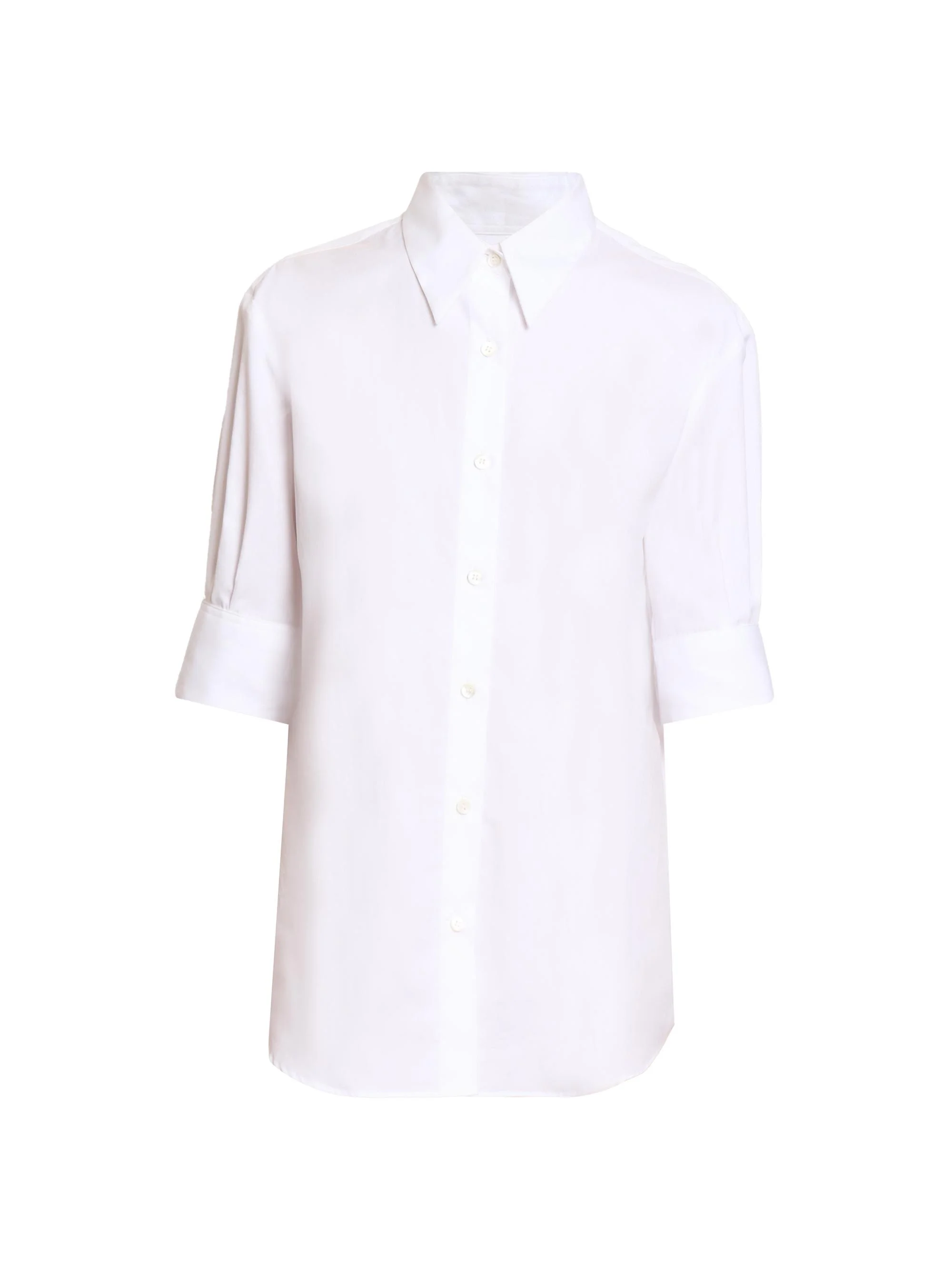 Women's Celindo Cotton Poplin Shirt - White - 1