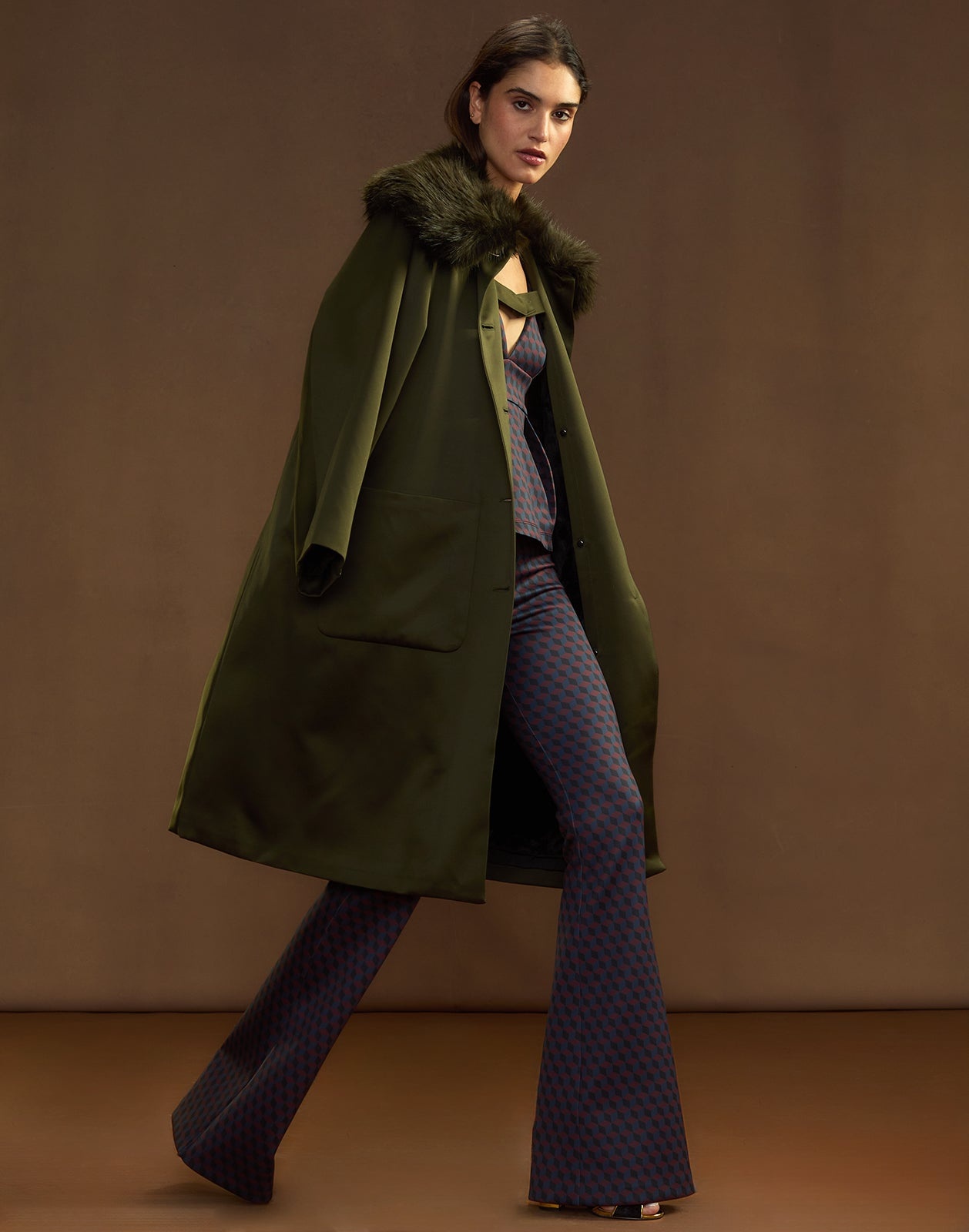 Bonded Fit and Flare Pant - 5
