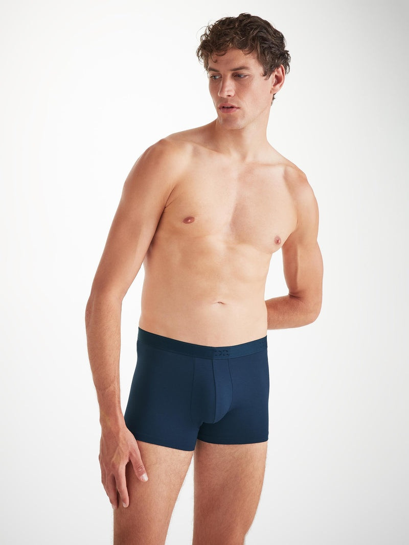 Derek Rose Men's Boxer Briefs Alex Micro Modal Stretch Navy outlook
