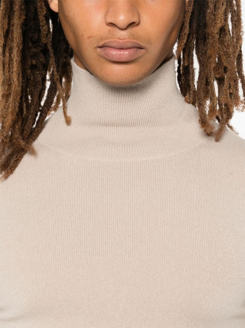 Audrey cashmere high-neck jumper - 4
