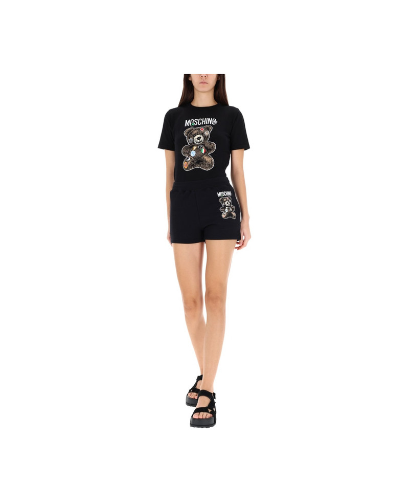 Moschino Shorts With "teddy" Print outlook