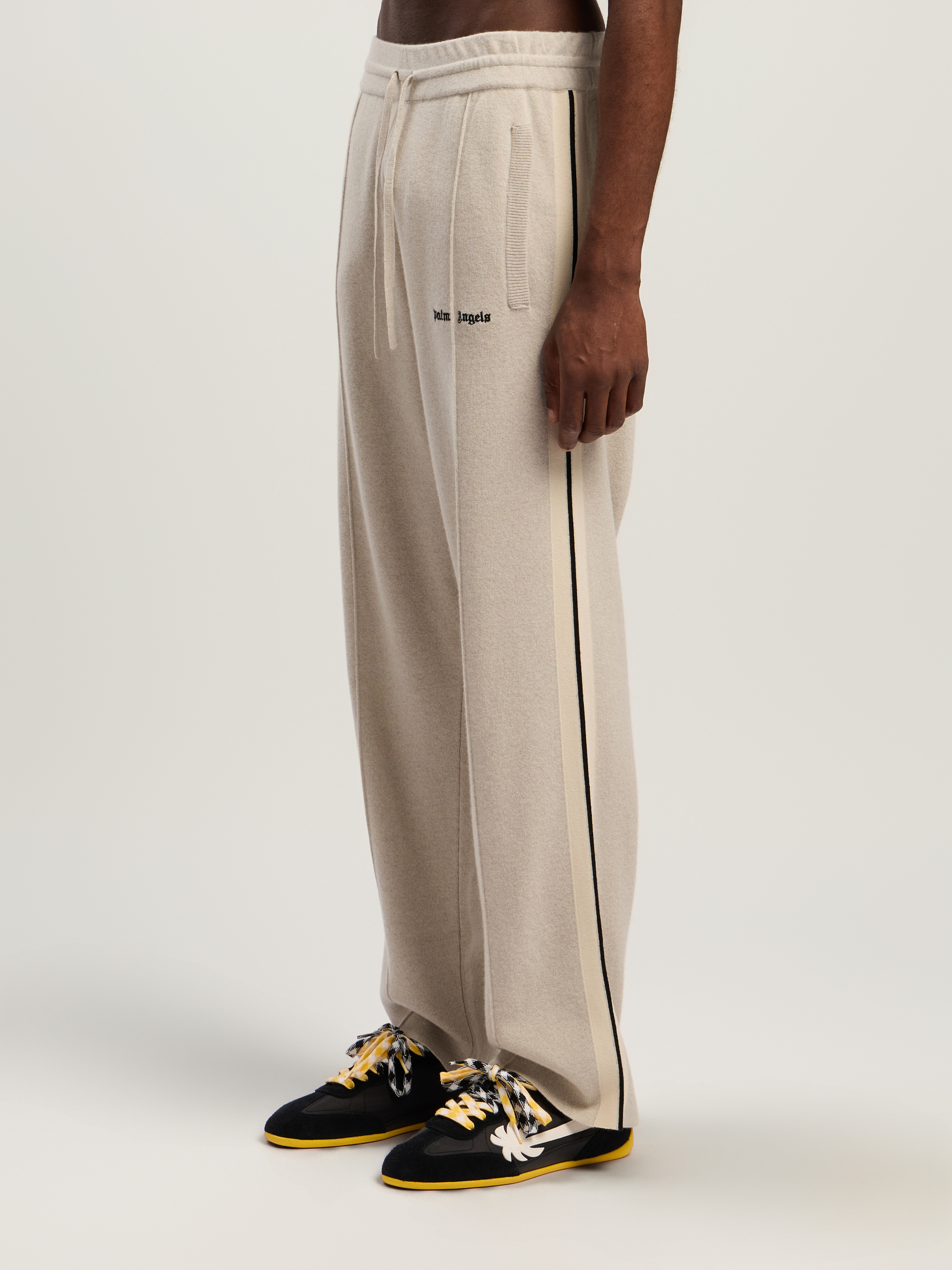 Classic Logo Knit Track Pants - 3