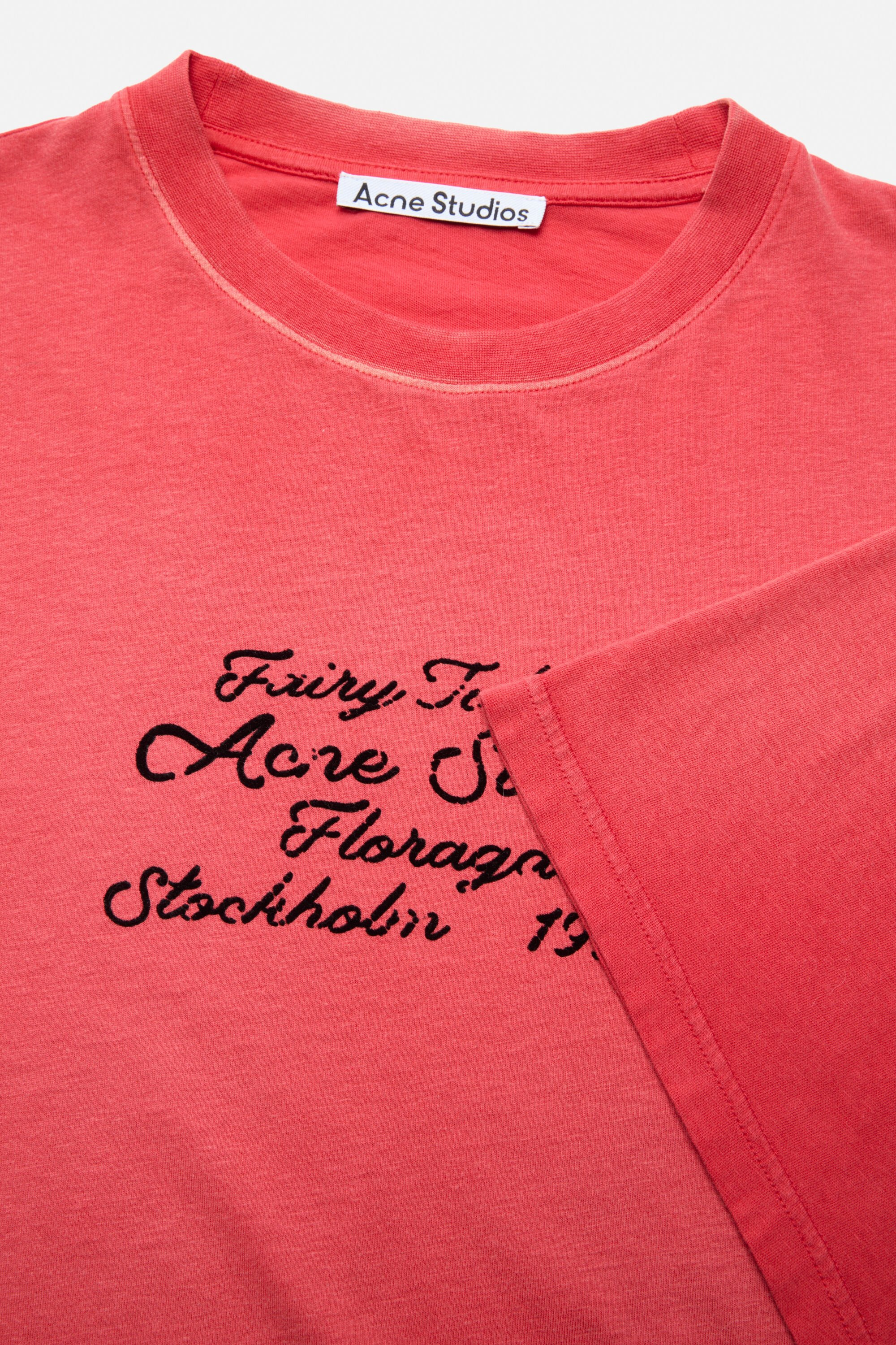 Logo t-shirt - Bright Red - 5