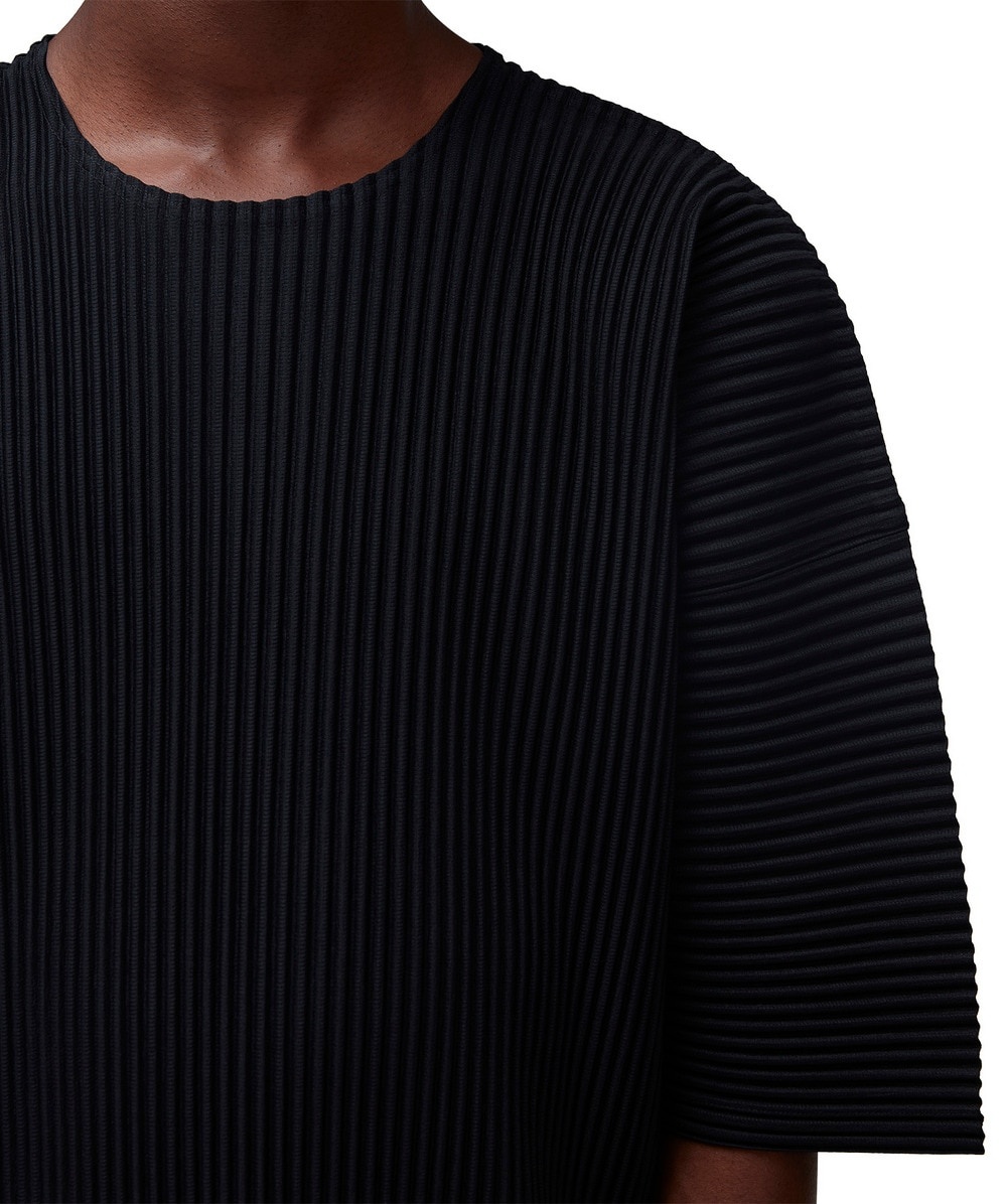 Pleats oversized t-shirt - 4