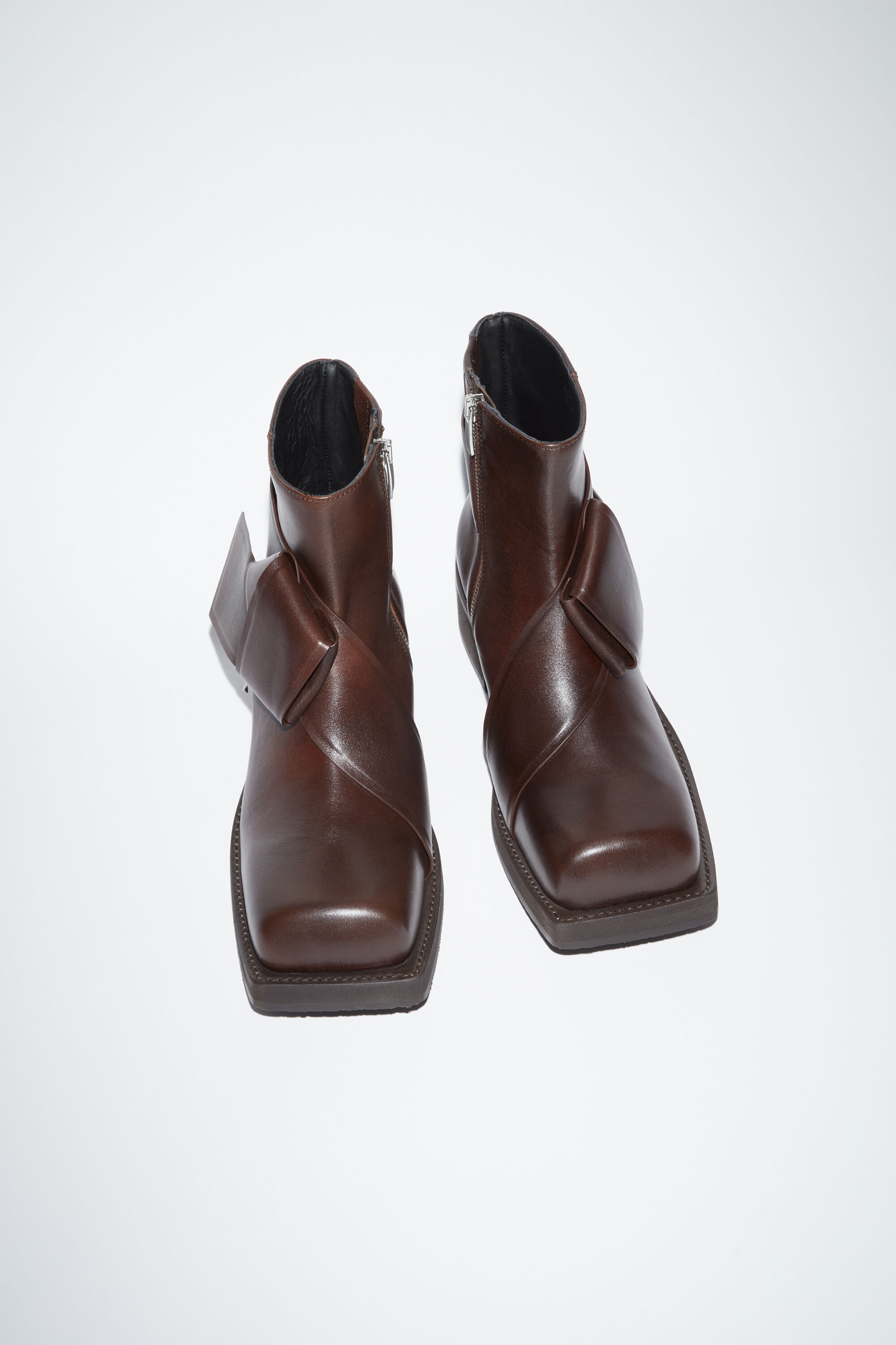 Musubi ankle boot - Dark brown - 3