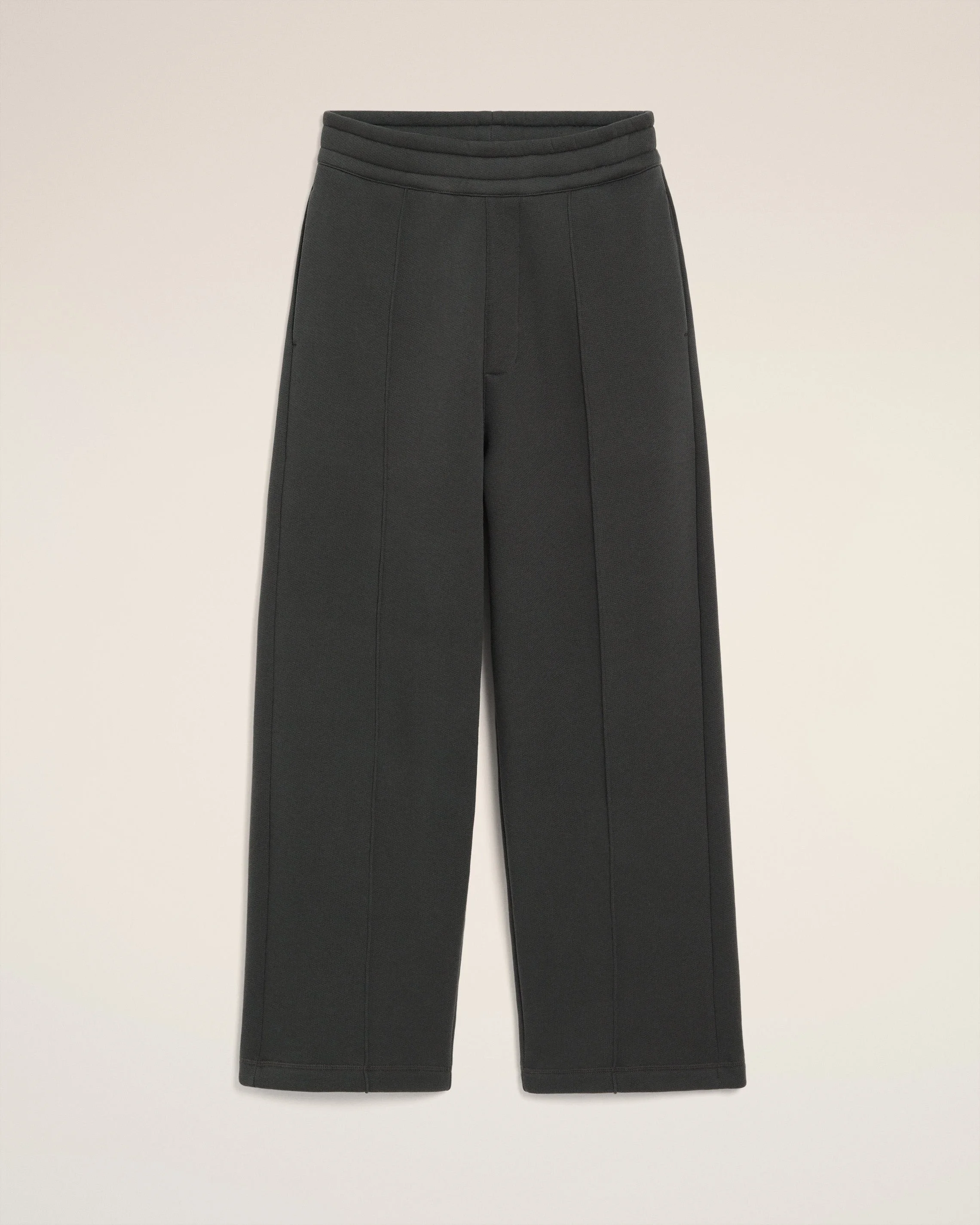 BLACK COTTON FLARE AMI DE CŒUR JOGGING - 1