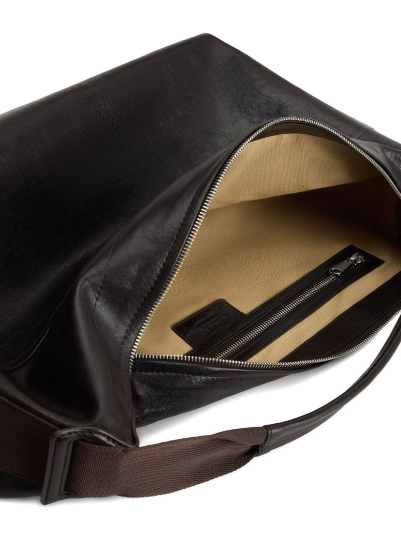 Berlingot leather zip shoulder bag 4