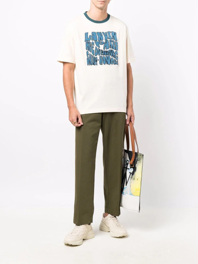 Lanvin logo-print short-sleeved T-shirt outlook