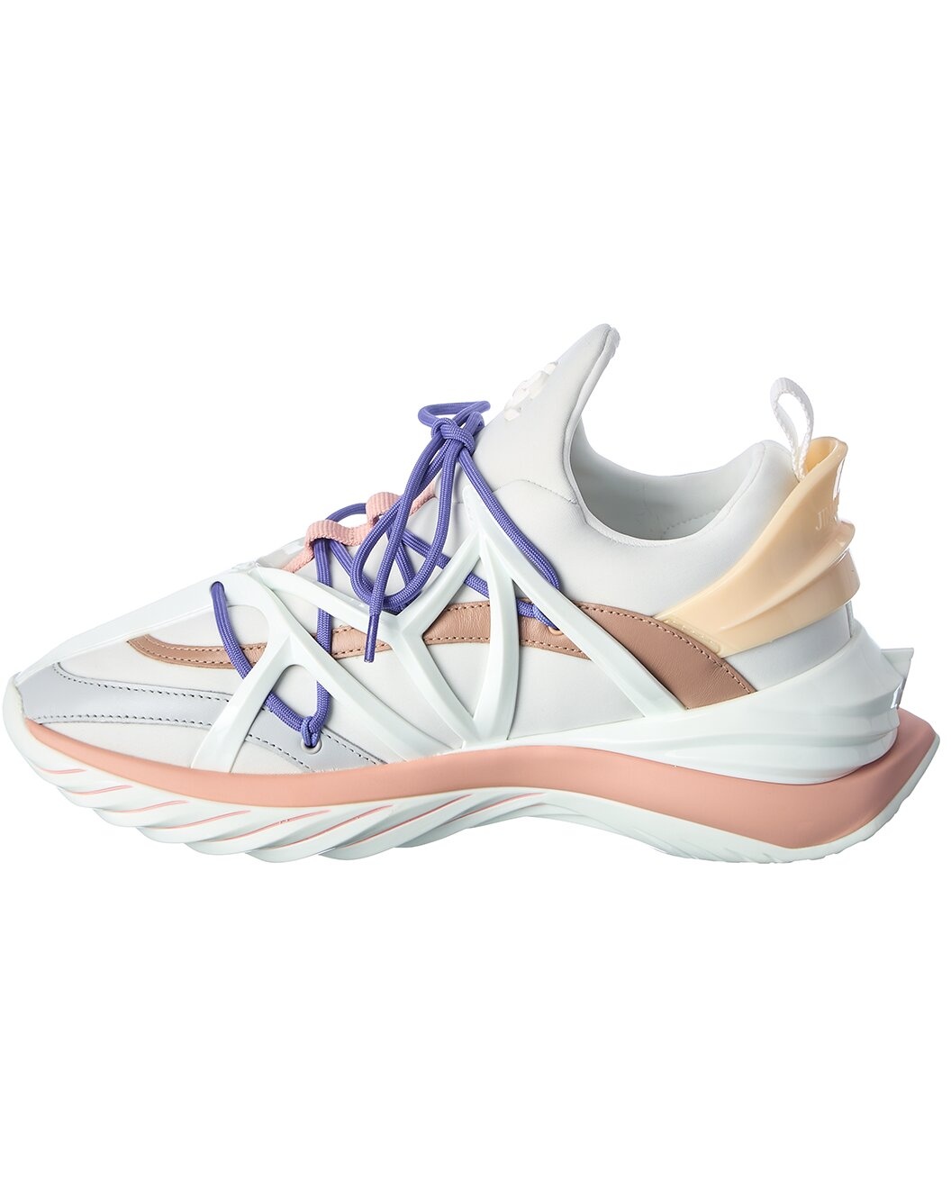 Jimmy Choo Cosmos/F Neoprene & Leather Sneaker - 2