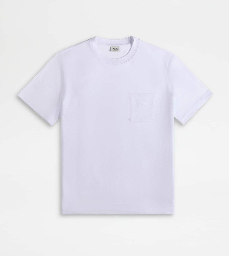T-SHIRT IN JERSEY - WHITE 1
