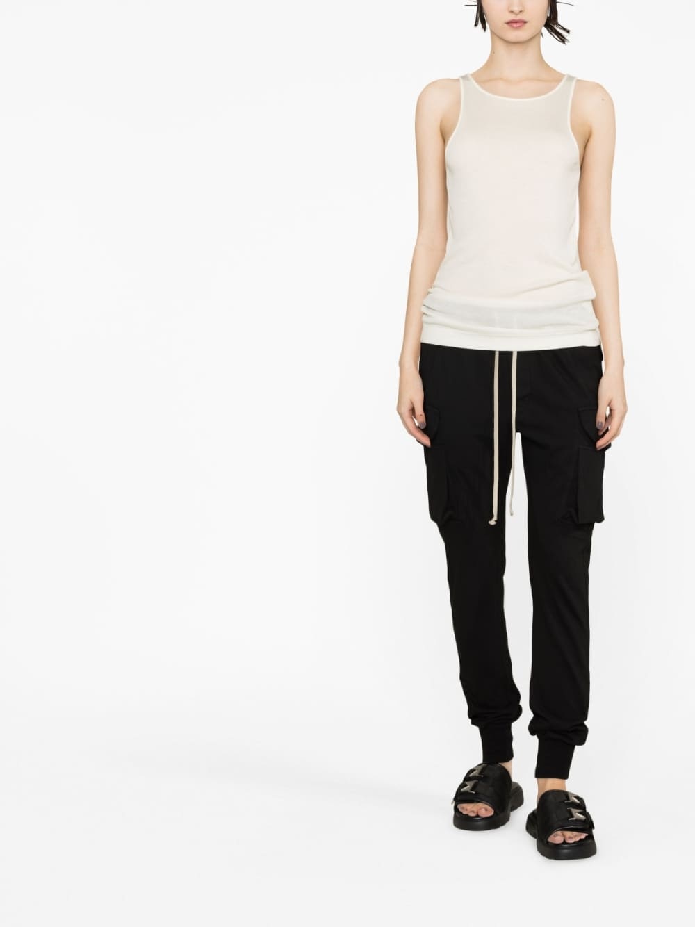 drawstring-waist track pants - 2