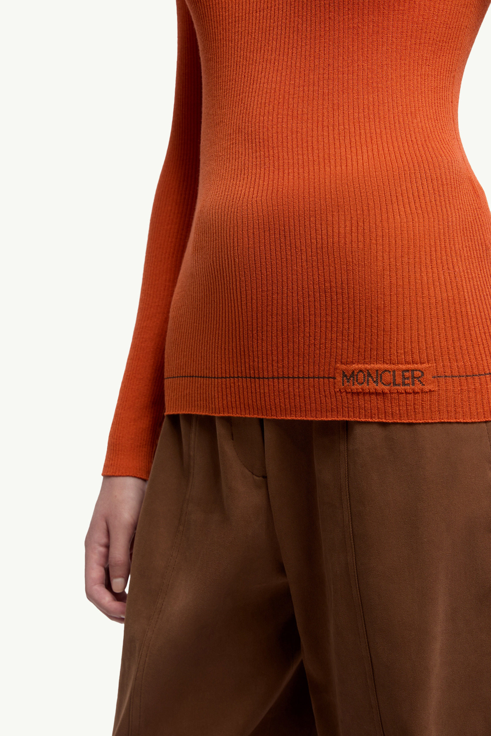 Logo Wool Turtleneck Sweater - 6