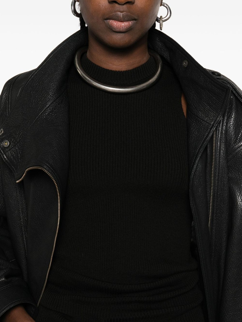 ribbed high-neck top 5