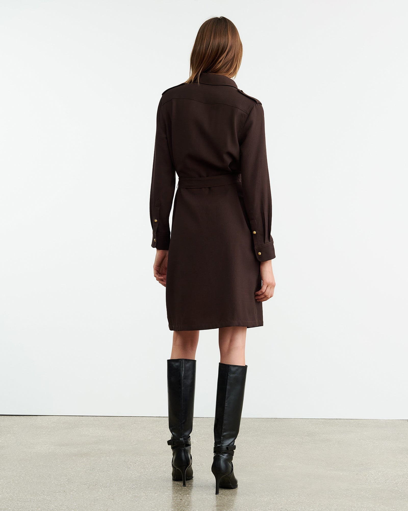 MARCIA SILK DRESS - 5