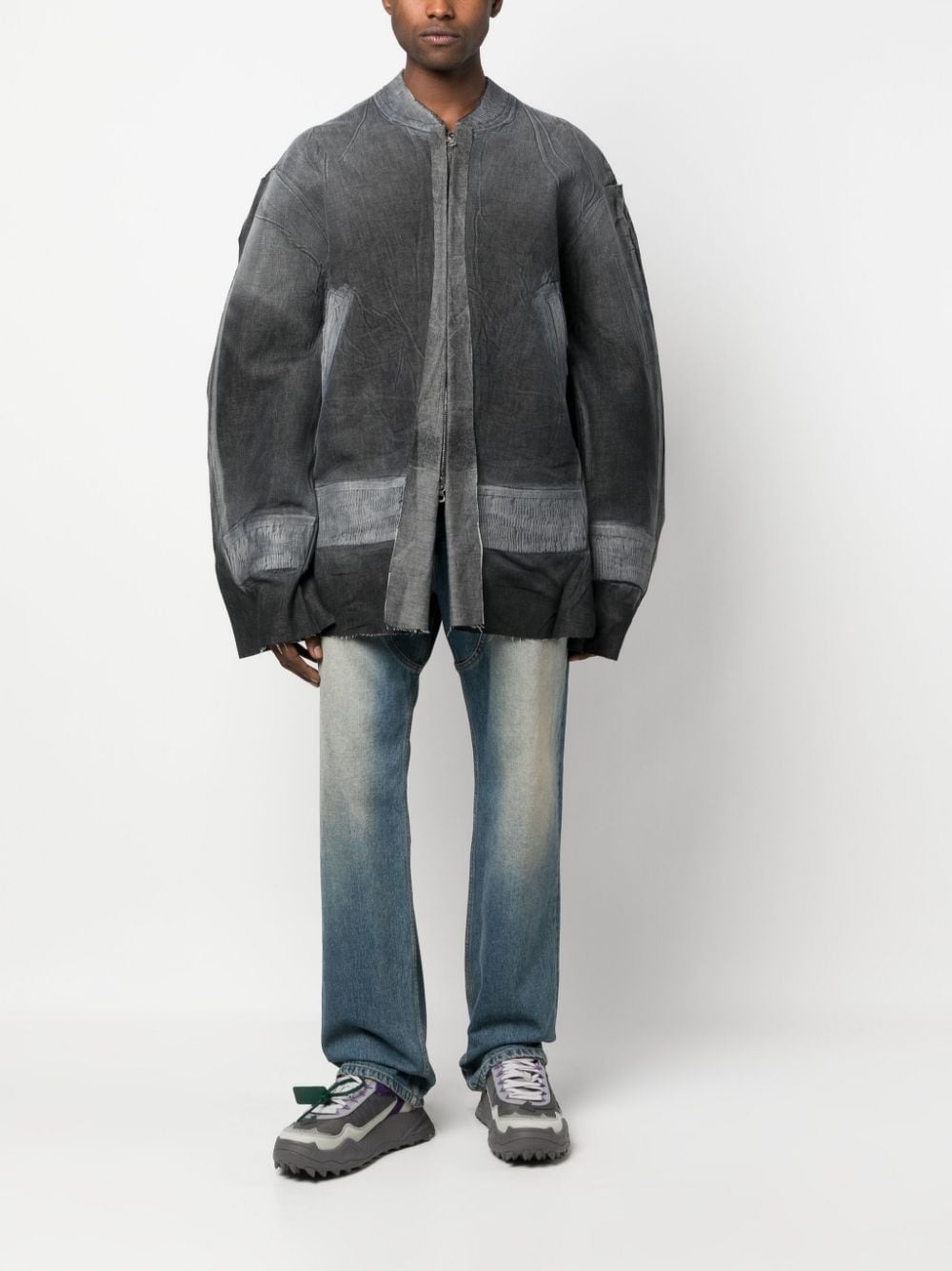 oversized denim jacket - 2
