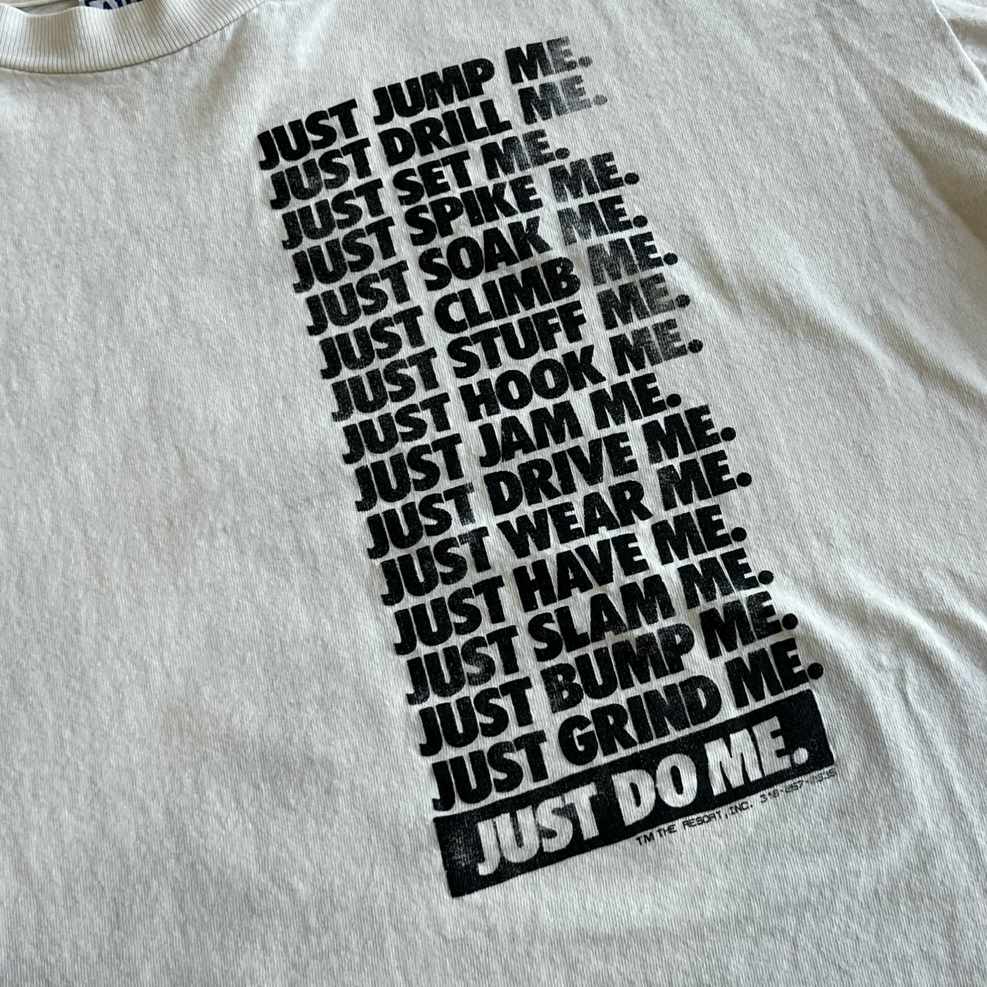 Final Blow - Vintage Just Do Me Sex Parody T-Shirt SZ XL - 3